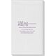 Just the Love Facts Linen Like Guest Towels Image 2 of 4